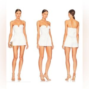 NBD White Romper